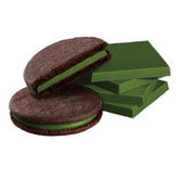 Meiji Rich Matcha Chocolate Sand Matcha Sandwich Cookies 5 Packs